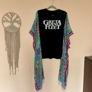 Upcycled Greta Van Fleet Box Top